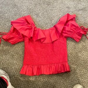 Red blouse!!